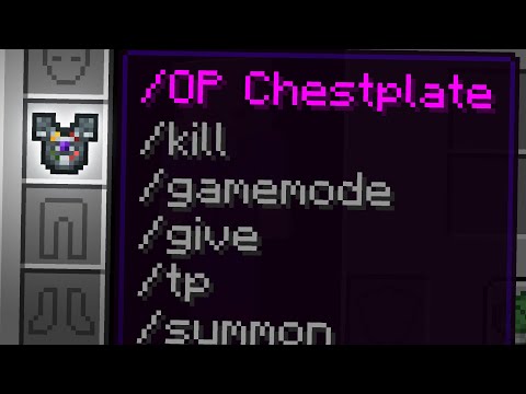 The Armor That Grants You /OP