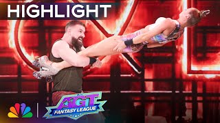 Billy & Emily England attempt their MOST DANGEROUS act EVER! | Finals | AGT: Fantasy League 2024
