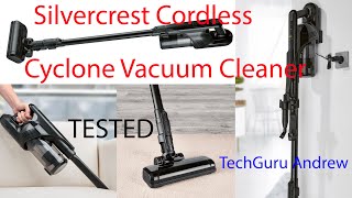 Silvercrest Cordless Cyclone Vacuum Cleaner SHAZ 22.2 F7