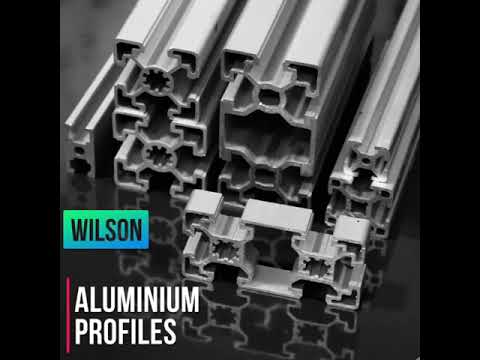 T-profile aluminium profiles 20x20 t slot, for industrial