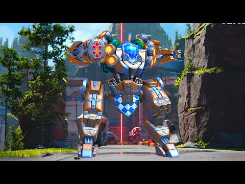 Aegis with Carbine 12 + Missile Rack 12 - Mech Arena