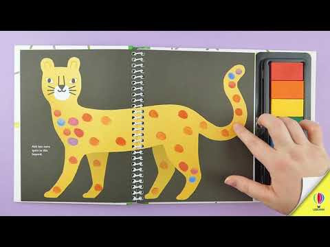 Книга Fingerprint Activities: Animals video 1