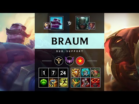 Braum Support vs Pyke - VN Master Patch 25.09