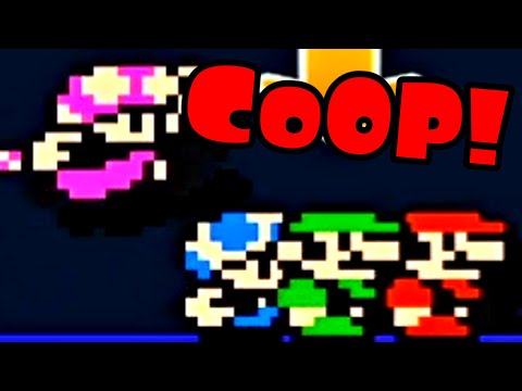 Super Mario Maker 2 Multiplayer Co-OP with Randoms O_o #259