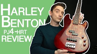 Video thumbnail for Is This The Best Bass Under $200? Harley Benton PJ4-HTR Review by Rosborough