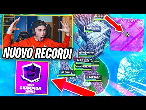 NUOVO RECORD IN LEGA CAMPIONI  - Fortnite