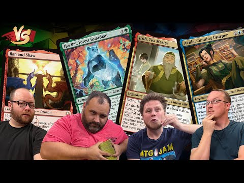 The Last Airbender Commanders Part 2 | Commander VS | Magic: the Gathering Gameplay