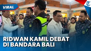 Viral Ridwan Kamil Debat di Bandara karena Kesal Super Air Jet Delay, Penerbangan Sempat Dibatalkan