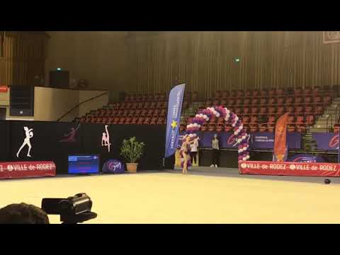 Elsa Somville championnat de France Élite Espoir 2018 ballon