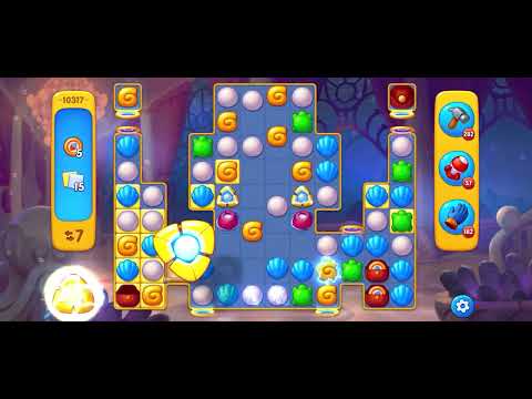 Fishdom level 10317 no boosters フィッシュダム ノーマル