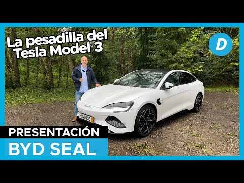 Prueba BYD SEAL 2023: directo a por el Tesla Model 3 | Review en español | Diariomotor