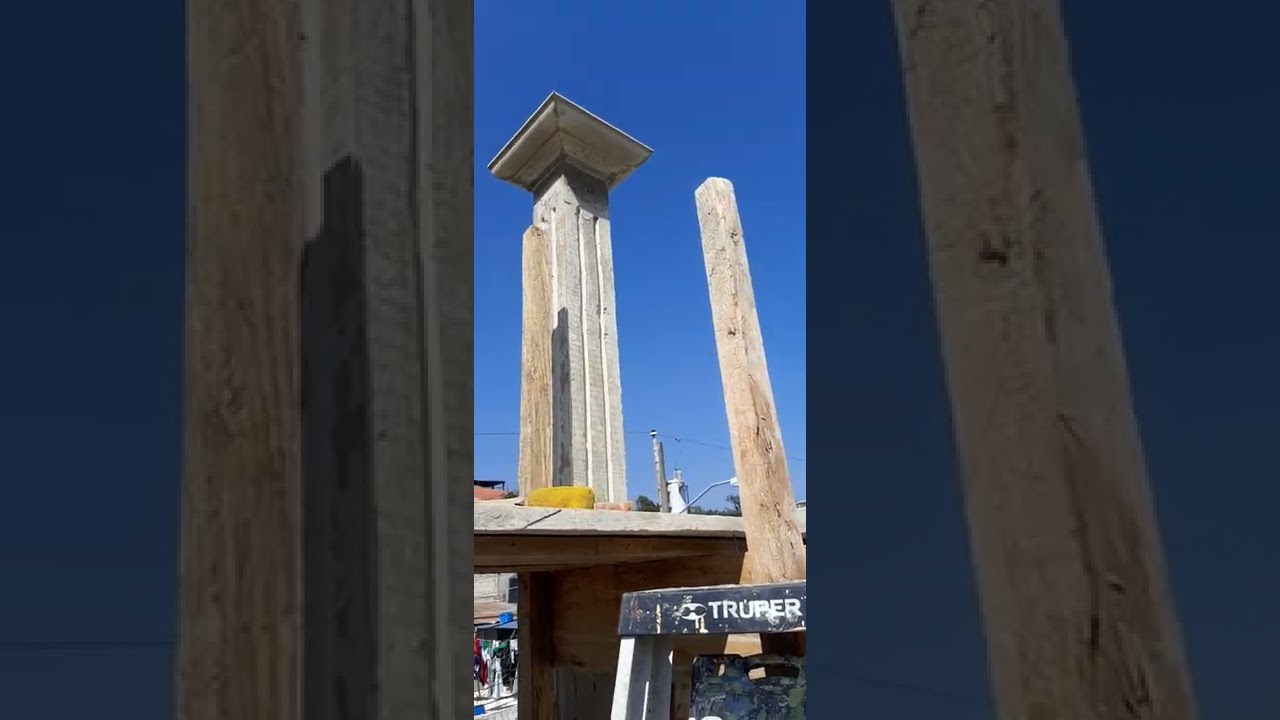 Haciendo una moldura para columna