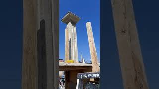 Haciendo una moldura para columna