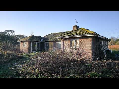 We Found an Abandoned Bungalow and a Huge Mansion with Security!