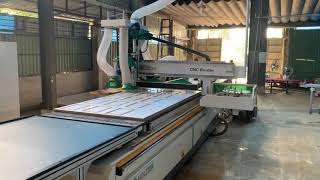 HOLZTEK. MÁY CNC NESTING LÀM CỬA PANO SIÊU ĐẸP - MÁY CNC TRUNG TÂM THAY DAO TỐT NHẤT THỊ TRƯỜNG 2020