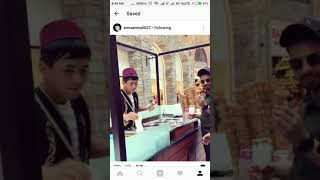 Armaan malik funny video with ice cream man