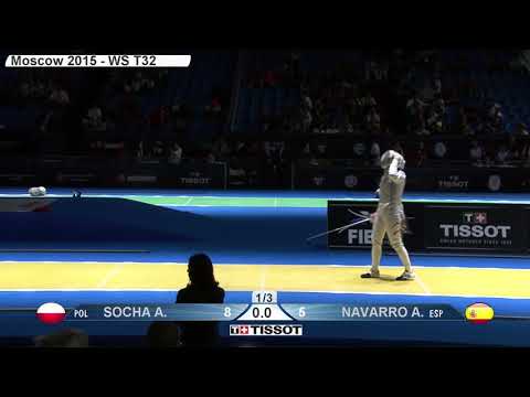 Moscow Worlds SWS 2015 - L32 - Socha POL v Navarro ESP