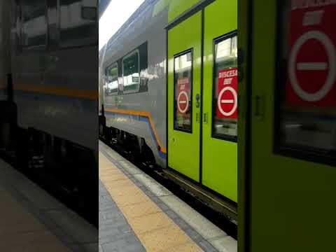 treno    vivalto   in    arrivo   alla    stazione    ferovviaria  di    pistoia