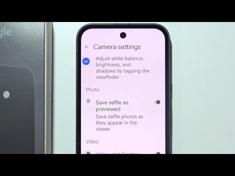 Pixel 9a: How to Turn Off Camera Mirror Effect