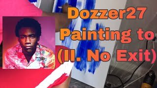 Childish Gambino II. no exit - Dozzer27 painting