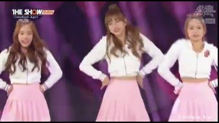 160503 April (에이프릴) - JELLY Comeback Stage at The Show ♥