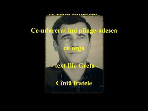Costel - Ce-ndurerat îmi plînge-adesea - text Ille Greta - cu orga - 8-XII-2021