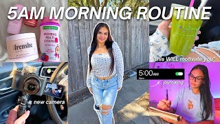 5AM FALL MORNING ROUTINE 🧘🏼♀️Cozy, Productive, Realistic & Motivating Daily Habits
