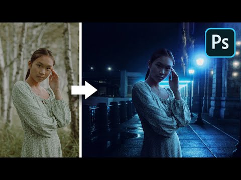 The Inverse Curve Technique for Painting Light Photoshop Tutorial