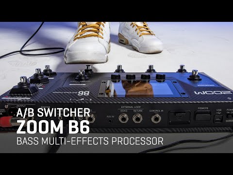 Zoom B6 Bass Multi-effects Processor | Sweetwater