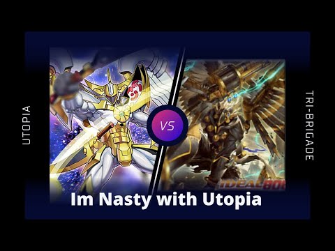 How to beat Tri-Brigade using Utopia. {Yu-Gi-Oh Master Duel}