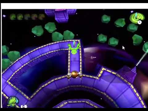 Frogger 2: Swampy’s Revenge Space Station in 1:03.80