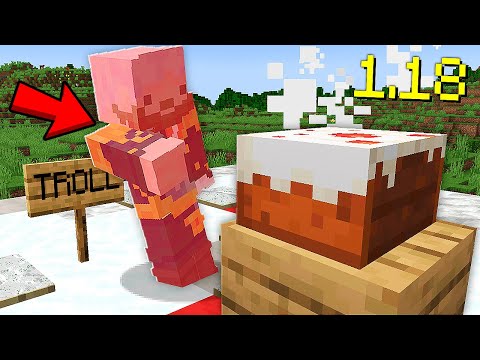 como eu MATEl meu amigo com UM BOLO no Minecraft 1.18 - 17 Creative Squad II