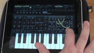 Video thumbnail for KORG iMS-20 for iPAD high quality sound by bullerbyne