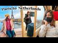 PARIS To The NETHERLANDS By Train Indian Girl Traveling Solo In Europe