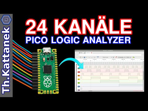 Sigrok Pico: Build your own logic analyzer! Firmware, PulseView & UART decoding explained simply.
