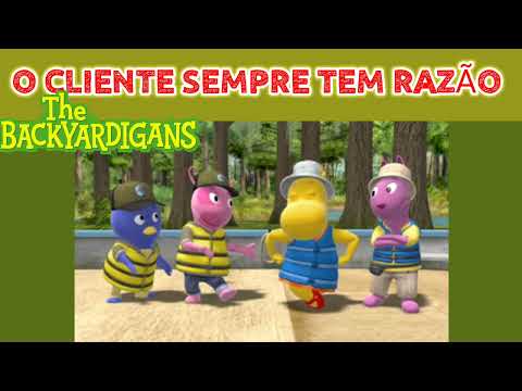 Os Backyardigans - O Cliente Sempre Tem Razão (Tasha, Uniqua, Austin e Pablo) Clips Musicais