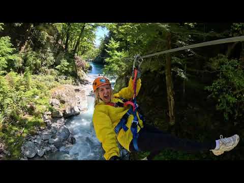 Paradise Ziplining Activity Glenorchy near Queenstown