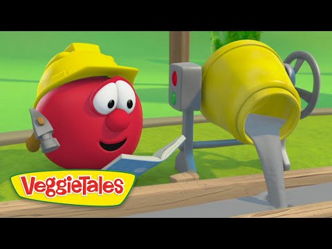 The Parable of the Wise and Foolish Builders 👷🔨 VeggieTales 🐷 The Little House That Stood