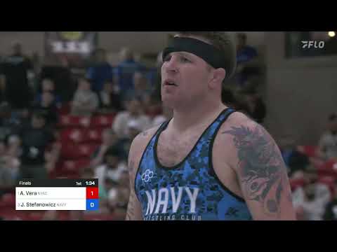 87 Kg Final - Alan Vera, New York Athletic Club Vs John Stefanowicz, Navy Wrestling Club 86f7