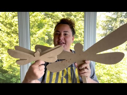 #213 GORGEOUS 3 Foot Dragonfly Scene! Collab with @Sheleeart @rainandpours , and @NikiDArt