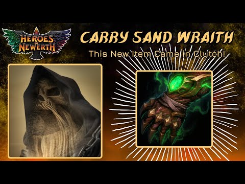 This New Item Came in Clutch! - Sand Wraith