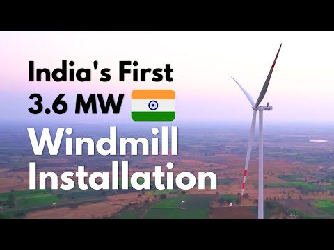 Wind Turbine Installation Time-lapse | Massive Construction