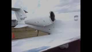 preview picture of video 'Mexican Business Aviation Exhibition 2009 - Learjet 45'