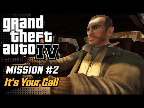 GTA 4 - Mission #2 - It's Your Call (PC HD)