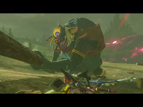 Jump Over This Log Link! (A Hinox Challenge 2) - The Legend of Zelda: Breath of the Wild