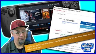 Valve Steam Deck Preorders Was A NIGHTMARE! Scalpers Selling 512GB Model For $5,000!!!