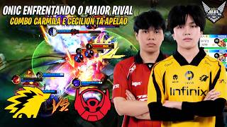 GRANDES RIVAIS EM CRISE? COMBO DE CECILION E CARMILA TA APELÃO! | ONIC vs BIGETRON - MPL ID S18