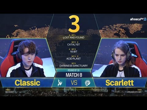 [GSL vs. the World 2018] Ro.16 Day2 Match4 Classic vs Scarlett