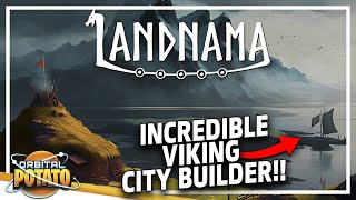 This is THE BEST Viking City Builder!! - Landnama - Colony Survival Sim Roguelike