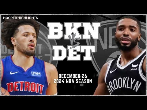 【NBA】12월27일 디트로이트 vs 브루클린